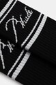 RHUDE skarpetki Script logo RHFW25SO02750 czarny AW25