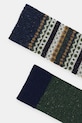 Čarape Barbour 2-pack MSO0203 zelena AW25