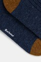 Čarape s dodatkom vune Barbour Houghton Socks MSO0091BR71 mornarsko plava AW25