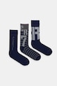 CR7 Cristiano Ronaldo calzini pacco da 3 calzini blu navy 8273.80.144