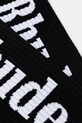 RHUDE socks Vertical Logo RHPF25SO01750 black AW25