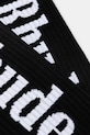 Чорапи RHUDE Vertical Logo RHPF25SO01750 черен AW25