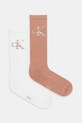 Calvin Klein Jeans skarpetki 2-pack skarpetki długie biały 701228802