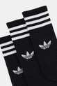 adidas Originals șosete 3-Stripes 3-pack JV7402 negru AW25