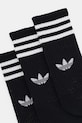 Ponožky adidas Originals 3-Stripes 3-pak JV7402 čierna AW25
