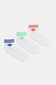 adidas Originals șosete 3-Stripes 3-pack sosete scurte alb JV7439