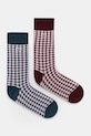 United Colors of Benetton skarpetki dziecięce skarpetki długie bordowy 6AO427035