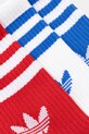 Одяг Шкарпетки adidas Originals 3-Stripes 3-pack JZ4942 білий