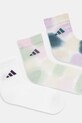 Κάλτσες adidas Tie Dye 3-pack JV8487 λευκό AW25