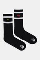 Nogavice The North Face 2-pack Visoke nogavice črna NF0A8EGMJK31