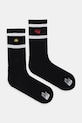 The North Face șosete 2-pack sosete lungi negru NF0A8EGMJK31