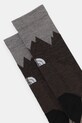 The North Face skarpety z dodatkiem wełny NF0A8EGQFUC1 brązowy AW25