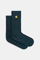 Шкарпетки Carhartt WIP Chase довгі шкарпетки зелений I029421.32PXX
