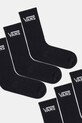 Vans skarpetki 6-pack VN000QCBBLK1 czarny AW25