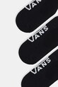 Vans skarpetki 3-pack VN000QBZBLK1 czarny AW25