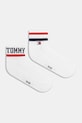 Κάλτσες Tommy Jeans 2-pack ψηλές κάλτσες λευκό 701236467