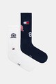 Tommy Jeans skarpetki 2-pack skarpetki długie granatowy 701236470