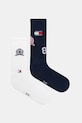 Ponožky Tommy Jeans 2-pack dlouhé ponožky námořnická modř 701236470