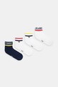 Čarape Tommy Jeans 4-pack print bijela 701238222