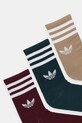 adidas Originals skarpetki 3-pack JZ4945 zielony AW25