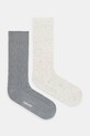 Čarape Levi's 2-pack bez uzorka siva 37157.1280