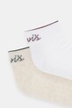Nogavice Levi's 2-pack 37157.1287 bela AW25