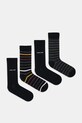 Levi's skarpetki 4-pack skarpetki długie czarny 37157.1304