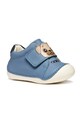 Geox pantofi din piele pentru bebeluși TUTIM albastru B3539C.00085.18.23