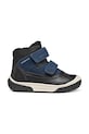 Geox ghete de iarnă pentru copii din piele OMAR B462DC.04322.24.27 bleumarin AW25
