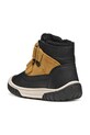 Detské zimné kožené topánky Geox OMAR čierna B462DC.04322.24.27