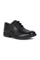 Geox scarpe basse in pelle bambini FEDERICO nero J04D1C.00043.34.41
