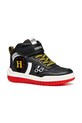 Geox sneakersy dziecięce BUZZERLIGHT imitacja skóry licowej czarny J56MCD.054FU.24.27