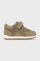 Детские кожаные кроссовки Mayoral 42587.58B.Baby.9BYA коричневый AW25