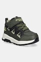 Skechers cizme de iarnă pentru copii STORM BLAZER - DRIZZLE SQUAD imitatie de piele verde 406377N