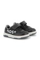 BOSS scarpe da ginnastica per bambini pelle fiore nero J52574.28.30