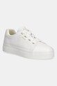 Gant sneakersy skórzane Avona płaska biały 31531993