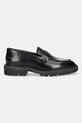 Gant mokasyny skórzane Ivyhill 31531117 czarny AW25
