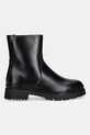 Gant botki skórzane Aligrey 31541155 czarny AW25