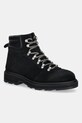 Gant workery skórzane Wootlynne skóra zamszowa czarny 31543079