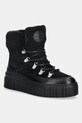 Gant śniegowce skórzane Snowmont skóra zamszowa czarny 31543099