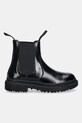 Gant sztyblety skórzane Timbly 31551066 czarny AW25