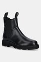 Gant sztyblety skórzane Wootlynne płaski czarny 31551081