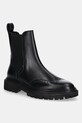 Gant sztyblety skórzane Ivyhill płaski czarny 31551119