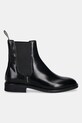 Gant botki skórzane Fayy 31551126 czarny AW25