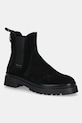 Gant botine din piele întoarsă Aligrey pana la 5 cm negru 31553157