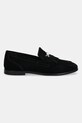 Gant mokasyny zamszowe Gimble 31573124 czarny AW25