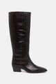 Gant kozaki skórzane Bassotte 31581075 brązowy AW25