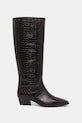 Kožené čižmy Gant Bassotte 31581075 hnedá AW25
