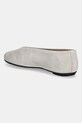 Obuwie Calvin Klein baleriny zamszowe BALLERINA ROUND HW SUE HW0HW02565 beżowy