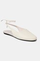 Calvin Klein balerini de piele BALLERINA SLING BACK LTH HW0HW02655 bej AW25